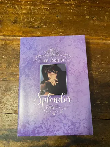 LEE JOON GI Splendor Family Day DVD