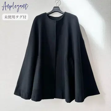 택 포함 새상품 anplegant 앙프레강트 판초 코트 케이프 코트