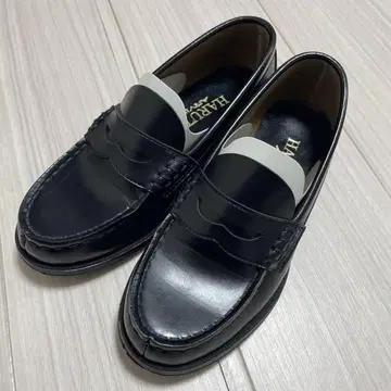 [ 새상품급 ] HARUTA 블랙 로퍼 21.5cmEE