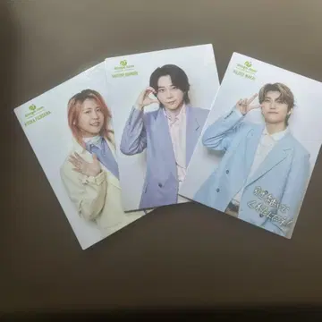 MrsGreenApple 뮤지션 포트레이트 사진 3장 세트
