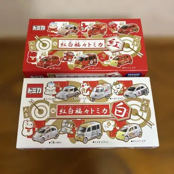 새상품 홍백복복 토미카