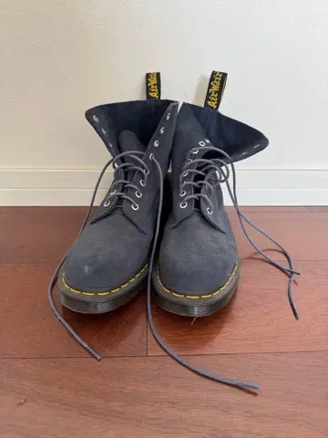 닥터마틴 Dr.Martens 레이스 업 부츠 네이비 USM10