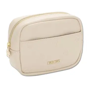 MARYQUANT * 심플 엠보싱 데이지 미니 파우치