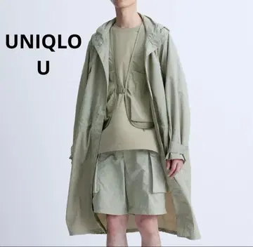 UNIQLOU 라이트웨이트 코트 아우터 유니클로 나일론