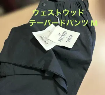 WESTWOOD OUTFITTERS 깔끔한 무지 턱 테이퍼드 팬츠 M