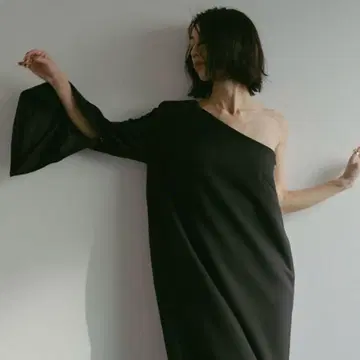 2way 슬리브 원숄더 원피스