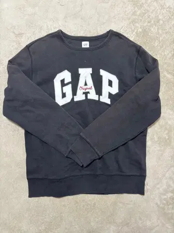 GAP 크루넥 맨투맨 다크 그레이 남성용 M