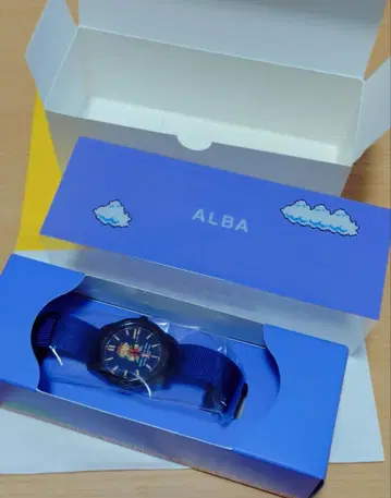 ALBA 슈퍼 마리오 손목시계 단종 정품 세이코