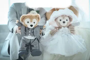 결혼식 인형 셰리메이 더피 웨딩 드레스 코스튬
