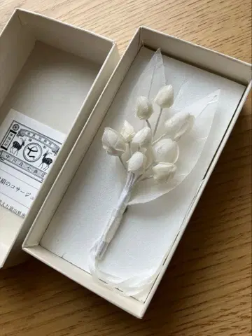 나카가와 마사시치 상점 시케누 실크 코사지 꽃 브로치