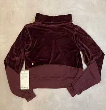 [ 정가 13800엔 ] 룰루레몬 긴팔 벨로아 보르도 요가 트레이닝 겨울