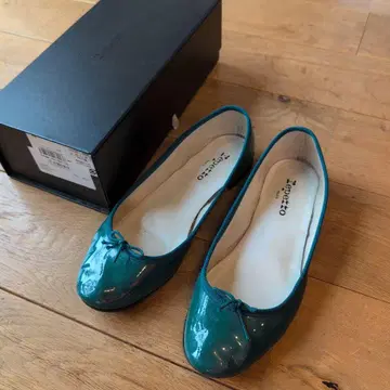 Repetto 그린 발레 슈즈