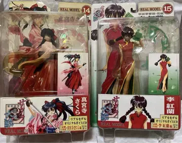 미개봉품 사쿠라 대전 신구지 사쿠라 리 홍란 피규어 2세트