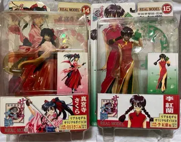 미개봉품 사쿠라 대전 신구지 사쿠라 리 홍란 피규어 2세트