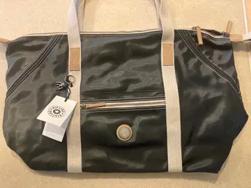 새상품 Kipling 키플링 나일론 블랙 보스턴 백
