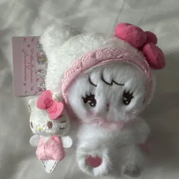 산리오 mikko 콜라보 마스코트 홀더 헬로키티 무스