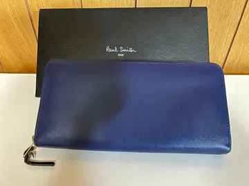 Paul Smith 폴스미스 장지갑 네이비 박스 포함 새상품급