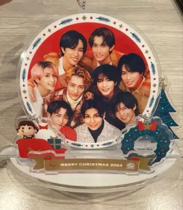 후지야 SnowMan 아크릴 스탠드 Merry Christmas