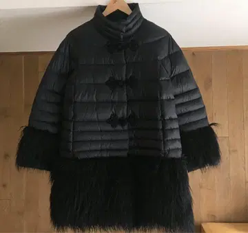 새상품급 ERMANNO SCERVINO 다운 코트 40 이탈리아제
