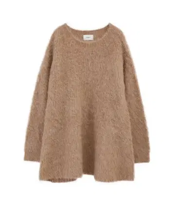 미개봉 CLANE BOAT NECK SHAGGY KNIT ONEPIECE