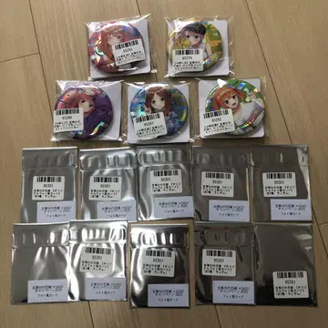 5등분의 신부 빅 캔뱃지 스트릿 후드티 ver GiGO 한정판 5종 세트