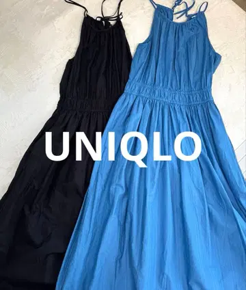 UNIQLO 홀터넥 원피스/슬리브리스 2세트