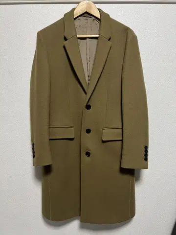 JOSEPH HOMME 체스터 코트 46 올리브
