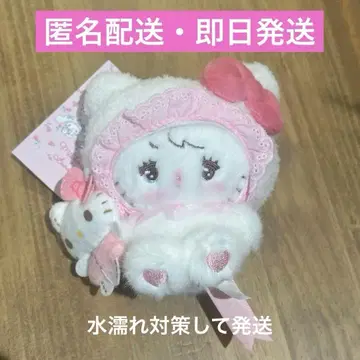 산리오 mikko 콜라보 마스코트 홀더 헬로키티 무스