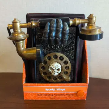 Spooky Village 고스트 전화 할로윈 유령 장식 효과음