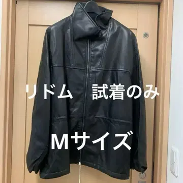 블랙 가죽 자켓 캐주얼 LIDNM