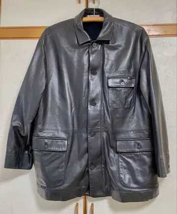 파파스 가죽 하프 코트