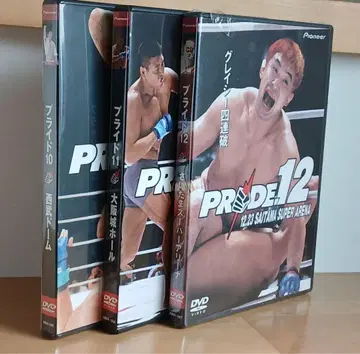 PRIDE DVD 세트 10 11 12