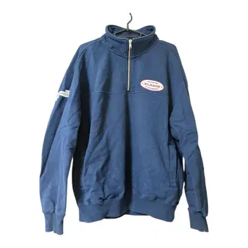 XLARGE 하프 지퍼 맨투맨