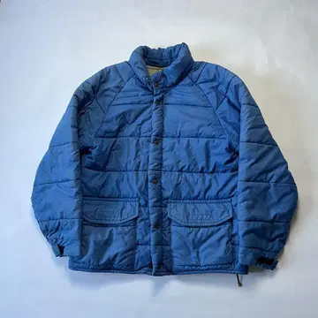 올드 컬럼비아 다운 자켓 L 구 택 스카이블루