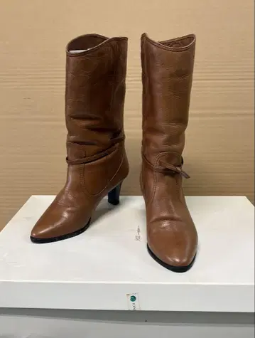 네오 리즘 가죽 롱 부츠 23cm 2E