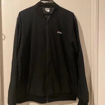 FILA 블랙 나일론 자켓 XO