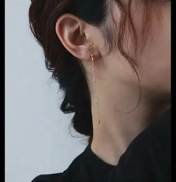 PHILIPPE AUDIBERT / ERIN 체인 귀걸이 골드