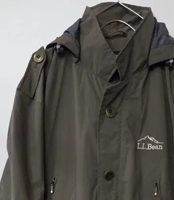 L.L.Bean 마운틴 후드티 탈부착 가능 카키 L