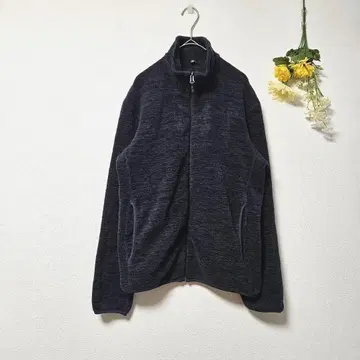 새상품급 [ UNIQLO ] 유니클로 플리스 풀 지퍼 자켓 긴팔 (S)