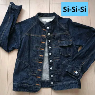 Si-Si-Si 데님 자켓 36