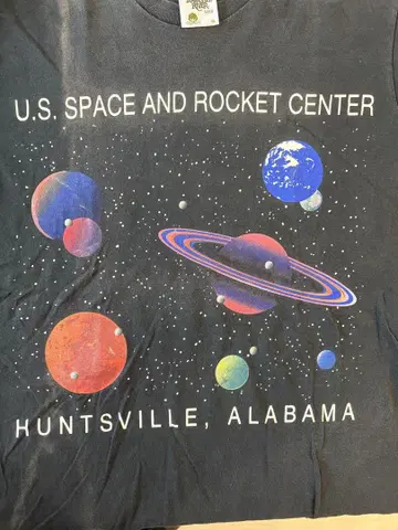 빈티지 U.S. Space 티셔츠 M 사이즈