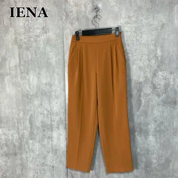 IENA LA BOUCLE 트로 핀스트라이프 턱 팬츠 34