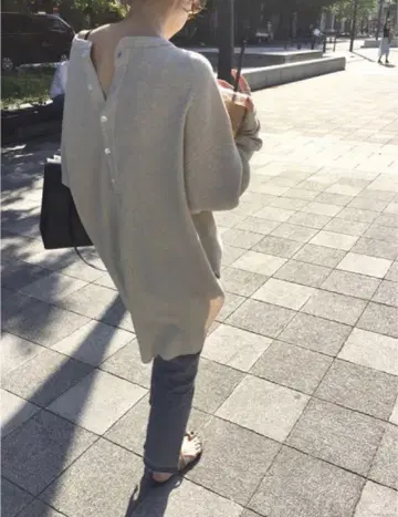라빠르망 Americana 써멀 백 헨리넥 풀오버