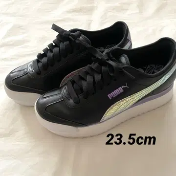 PUMA 로마 아모레 메탈릭 통굽 스니커즈 23.5cm