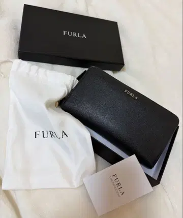 FURLA 블랙 장지갑