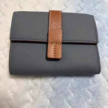 가죽 지갑 3단 폴더형