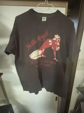 토이즈 맥코이 Hell's Angel 티셔츠 X-LARGE