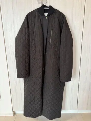 진 헤븐스 로즈버드 아우터 롱 코트 블랙