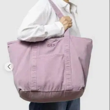 GAP 로고 토트백 핑크 완판템