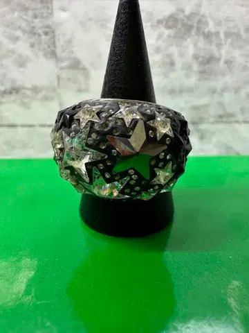 SWAROVSKI 스와로브스키 별 모양 크리스탈 반지!!